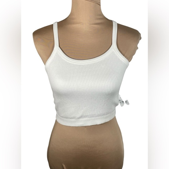 AS Revival Strappy Back Crop Ribbed Seamless Tank NWT Large - Picture 3 of 8